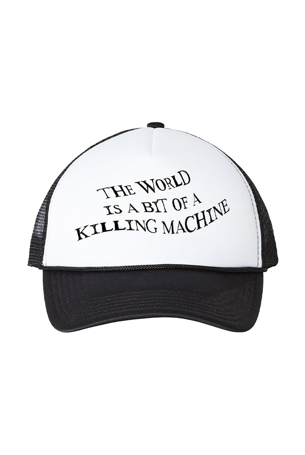 Killing Machine Trucker Hat (Black/White)